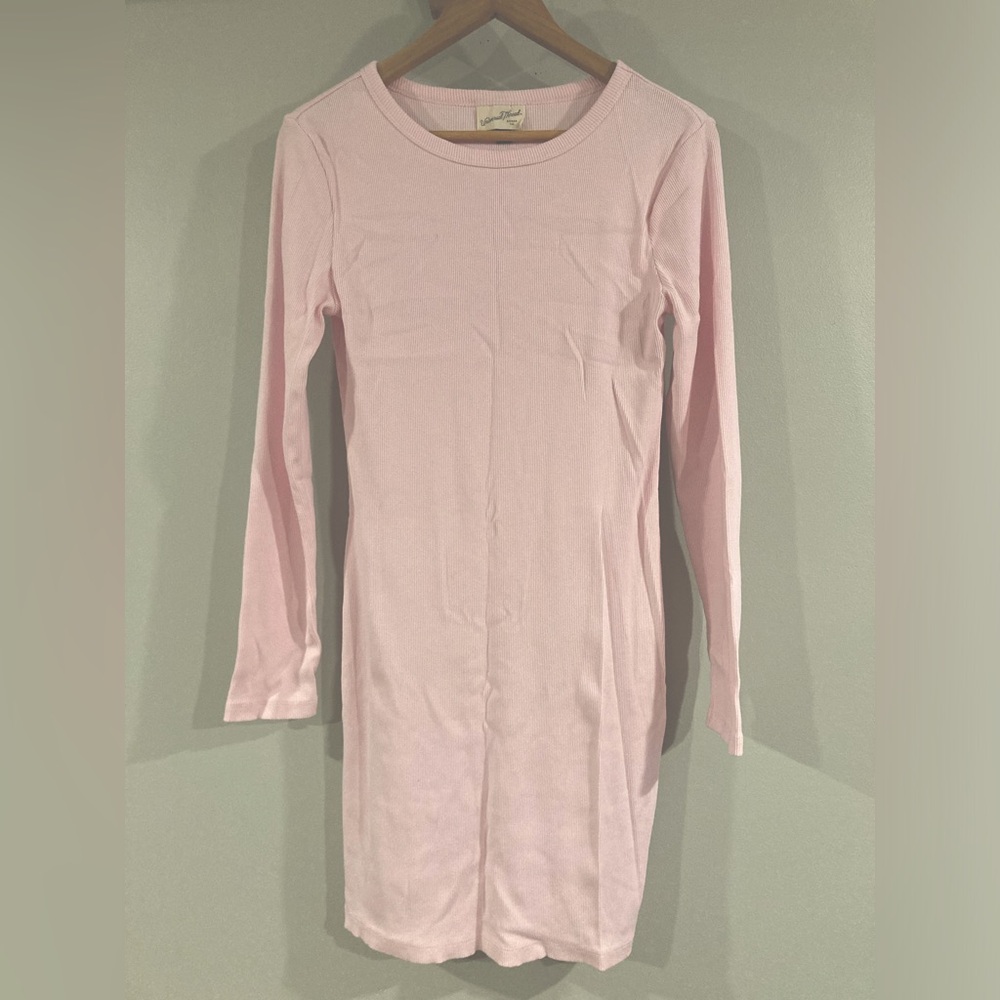 Mini Rib-Knit Bodycon Dress - Universal Thread Size M